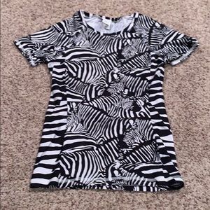 Zebra Rash Guard